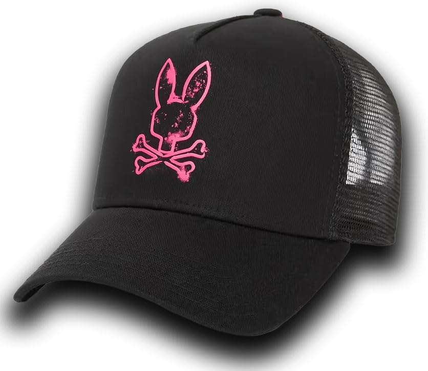 Psycho Bunny Duncan Wordmark Trucker Cap