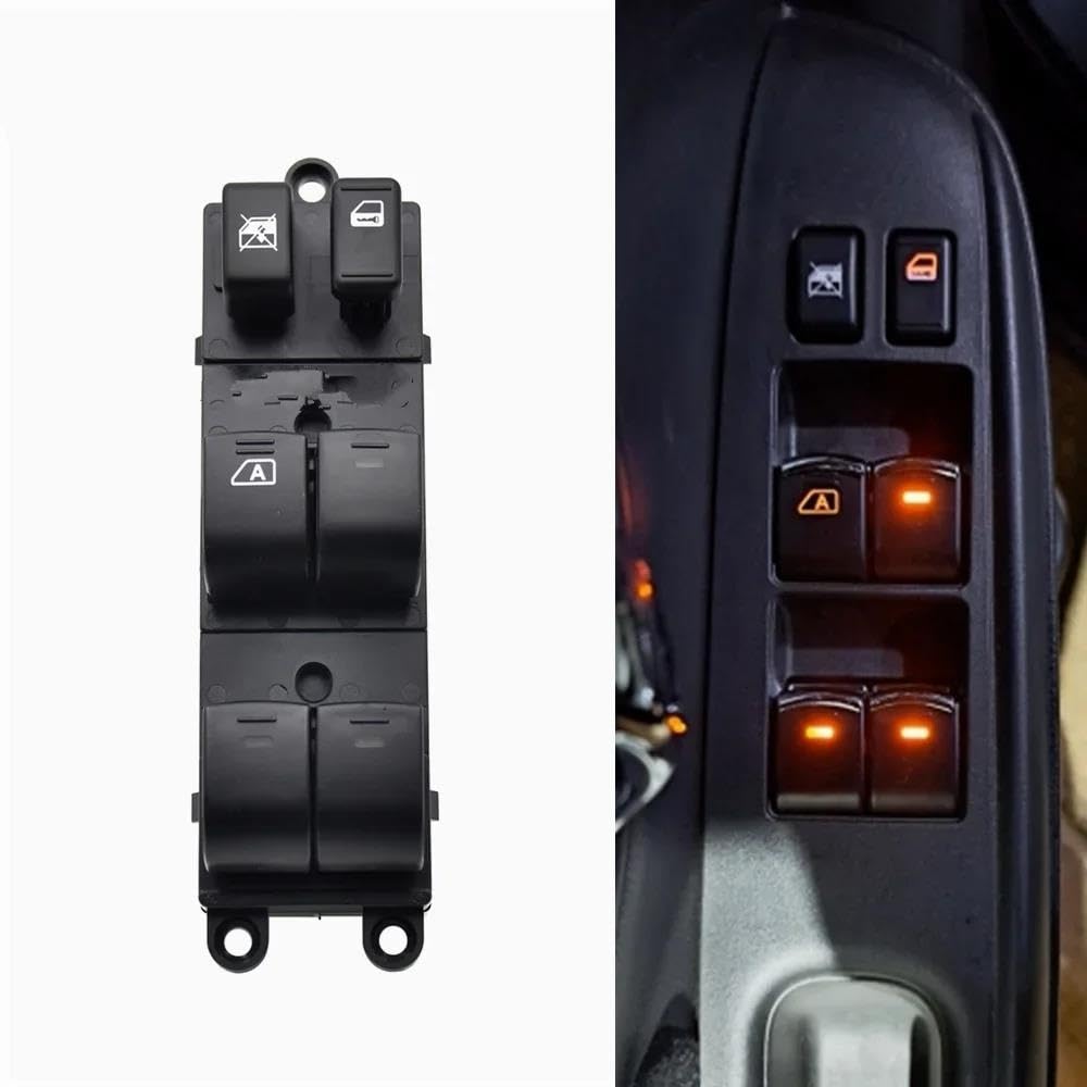 botonera Para Nissan Para TIIDA 2006-2010 Con Luz elevalunas