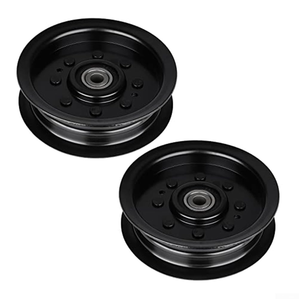 ZYWUOY Rueda de ralentí para cortacésped, polea tensora de repuesto para cortacésped para TS342 TS343 TS348 532196104 197380 (2 piezas)