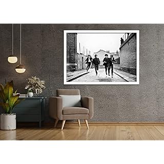 Affiche des Beatles – The Beatles print – A Hard Day’s Night – Impression encadrée ou non encadrée | A2 59.4×42.0cm… - Les Beatles, Paul McCartney, John Lennon, RIngo Starr, George Harrison Affiche des Beatles - The Beatles print - A Hard Day's Night - Impression encadrée ou non encadrée | A2 59.4x42.0cm… – Image 5