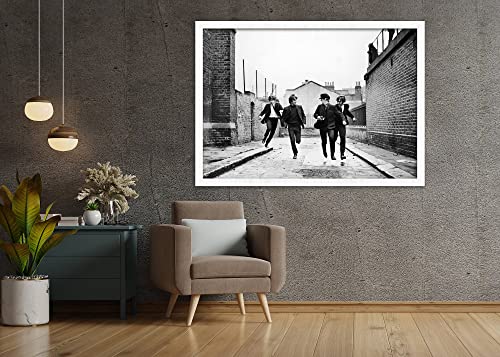 Affiche des Beatles – The Beatles print – A Hard Day’s Night – Impression encadrée ou non encadrée | A2 59.4×42.0cm… - Les Beatles, Paul McCartney, John Lennon, RIngo Starr, George Harrison Affiche des Beatles - The Beatles print - A Hard Day's Night - Impression encadrée ou non encadrée | A2 59.4x42.0cm… – Image 6