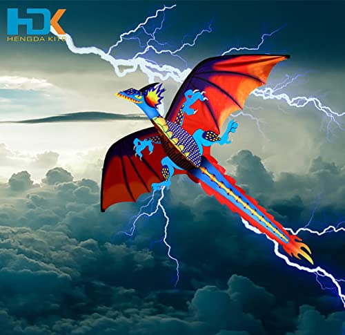 In the Breeze 3447 — 80 LB x 800' 9-inch Braided LineKite Reel, Blue — Kite Flying Accessory — Kite Reel with Line