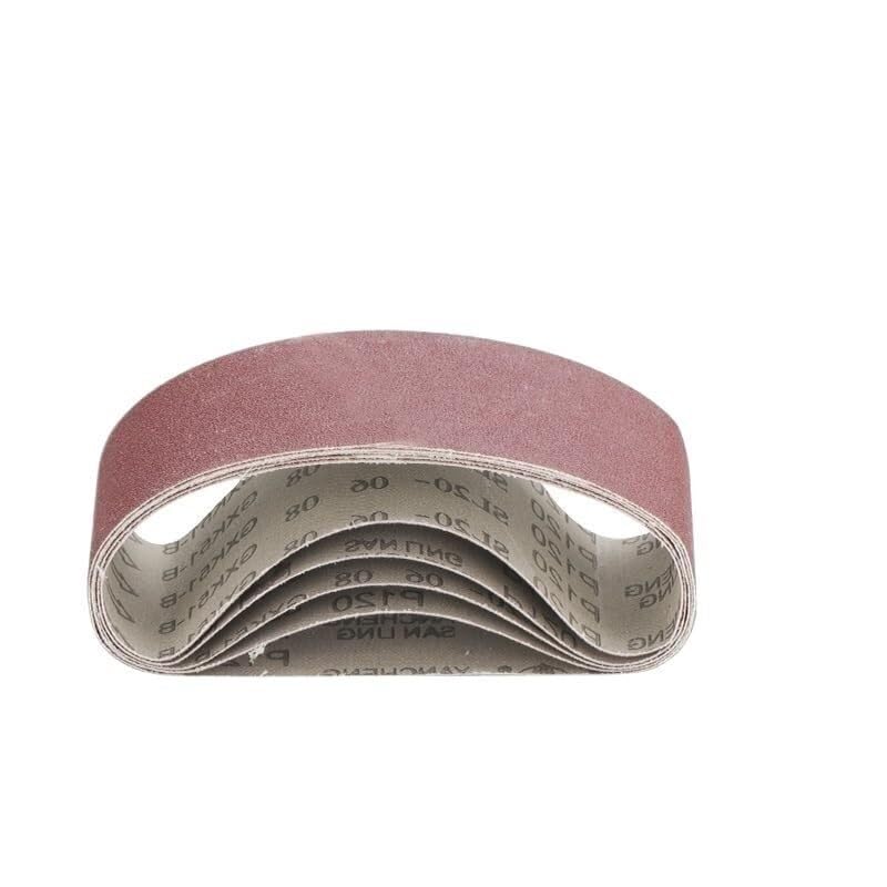 5 pièces 65x410mm Bandes abrasives for Ponceuse à Bande