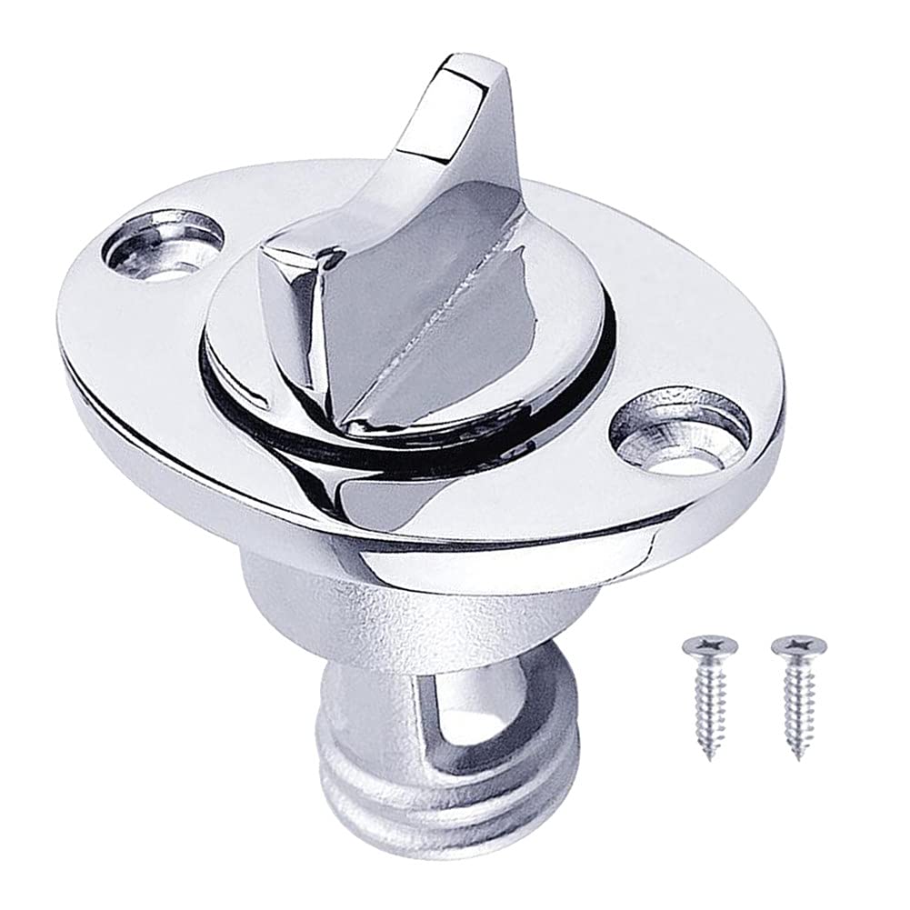 Buy ISAKEN 25 mm 1 inch Marine Drain Plug, Stainless Steel 316 Hull