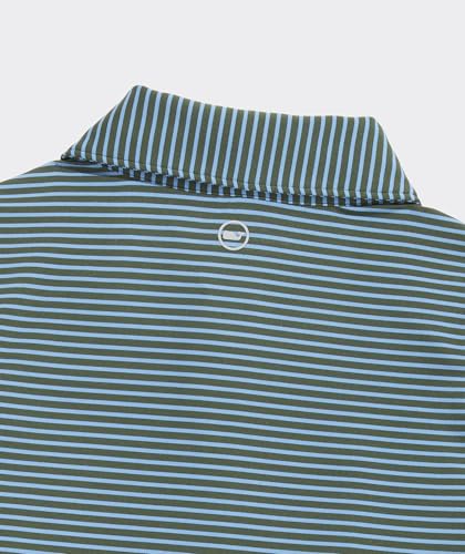 Image of Vineyard Vines Kids Bradley Stripe Sankaty Polo (Toddler /Little Kids /Big Kids)