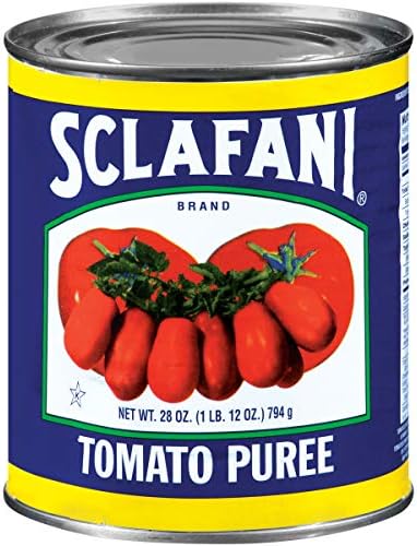 Sclafani Tomato Puree, 28 Ounce (Pack of 12)