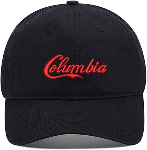 Gorra de béisbol para hombre, Columbia City SC, bordada, ajustable, gorras de algodón unisex
