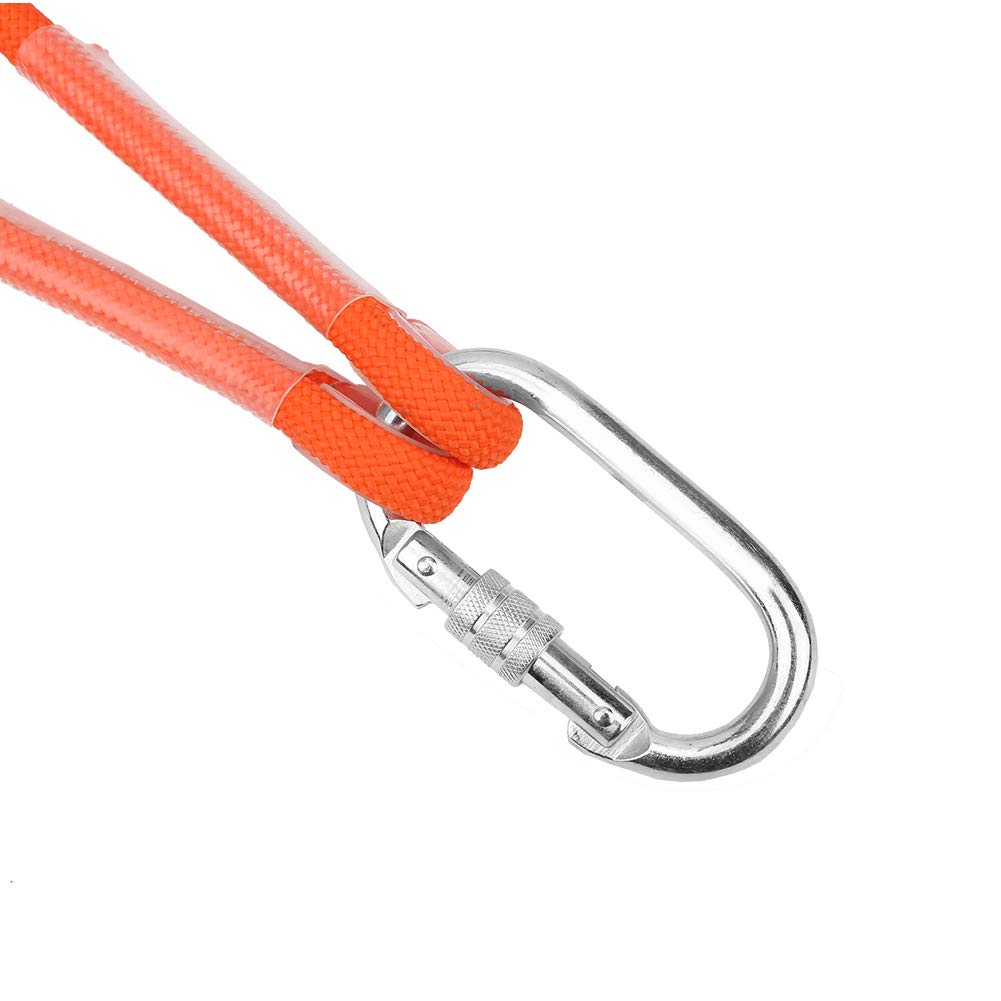 Longe de Protection Contre Les Chutes de Travail aérien léger 1.6M Corde de Survie de Construction extérieure Ceinture de sécurité de Travail aérien résistant à l'usure pour la Construction