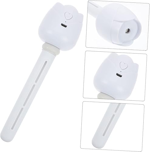 Miniatura 6 de PRETYZOOM Humidificador portátil de niebla fría USB, mini humectante de aire personal para coche, oficina, dormitorio, diseño resistente a fugas, se