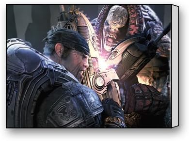 Funnyone Custom Modern Wall Art Decoration for Home Gears Of War Canvas Prints