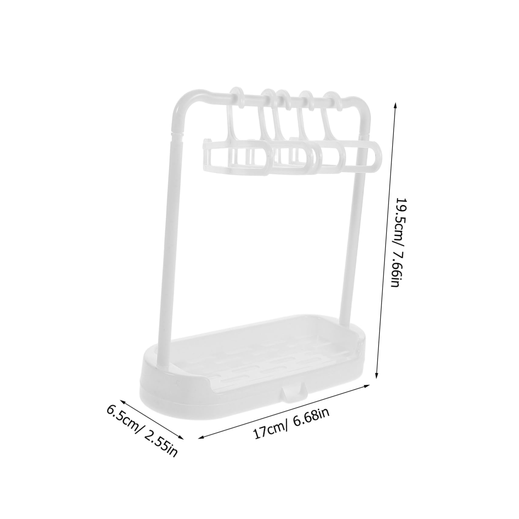 ifundom 6pcs Doll Clothes Hanger with Towel Rack and Standing Drying Rack for Doll Outfits Portable and Clothes Drying for Indoor Use