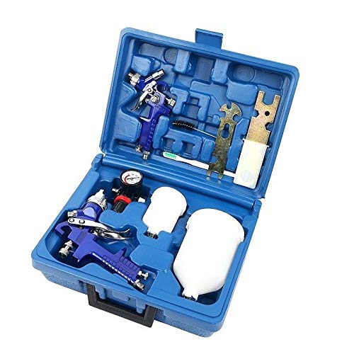 Wide-variërend Professionele 1.4 0.8mm HVLP Gravity Feed Professional Cars Spuiter Airbrush Pneumatische Guns 600… - Afbeelding 6