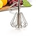 KSENDALO SUS304 Stainless Steel Whisk & Beater Set - Manual & Automatic Handheld Easy Semi-Auto Mixer for Cooking - 12 & 14inch Frother Spinner, Mixer & Stirrer for Eggs, Hand, and Milk