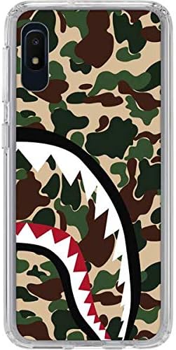 Skinit Clear Phone Case Compatible with Galaxy A10e - Shark Teeth Street Camo Design