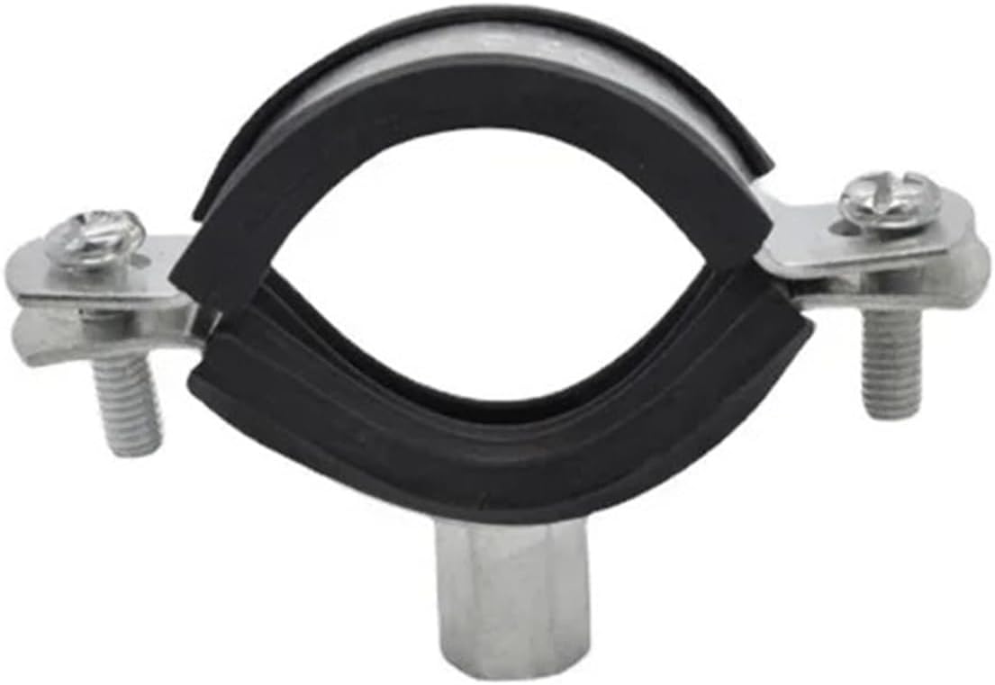 Pipe Fitting Facilities Fit 13-315mm Tube OD M8 M10 Female Pipe Clamp Bracket Support Hanger Fixed Plumbing Water Pipe Joint(Fit 20-25mm Pipe OD)