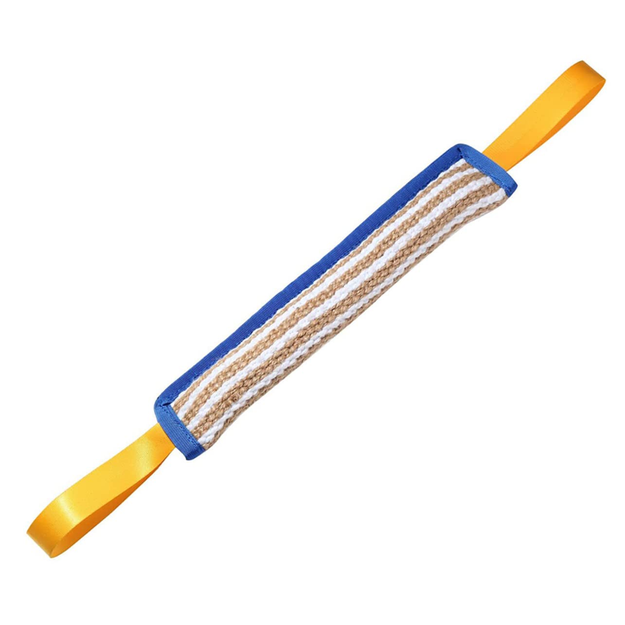 Jouet à tirer pour chien outil entraînement et mordant en toile de jute outdoor
