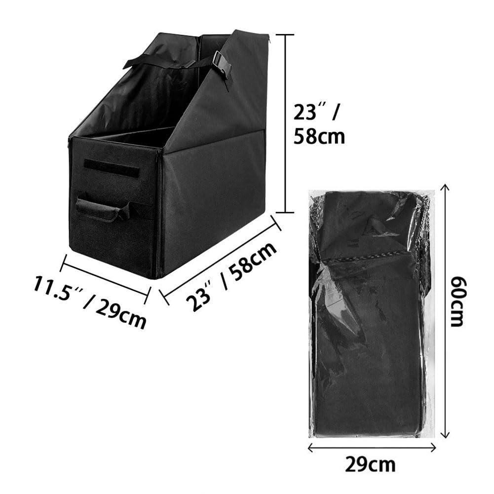 QUTBAG Bolsa de Transporte Plegable para Bicicletas, Bolsa de Almacenamiento para Maletero de Coche para Bicicletas Plegables, Caja de Almacenamiento Plegable para Bicicletas Plegables withoutCover