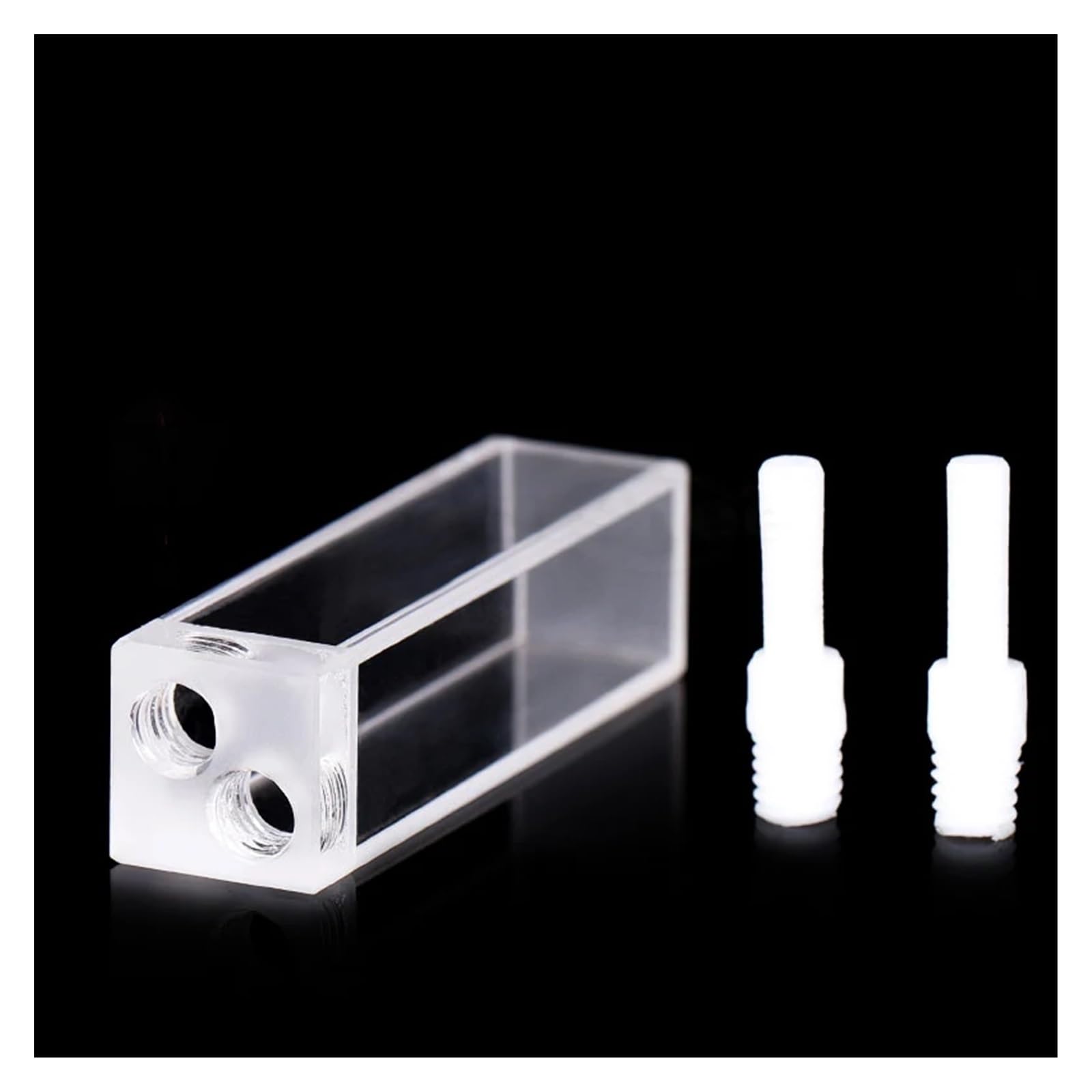 Küvette 3,5 ml Quarz-Fluorometer-Durchflussküvette 10 mm