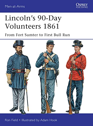 Lincoln’s 90-Day Volunteers 1861: From Fort Sumter to First Bull Run (Men-at-Arms, 489)