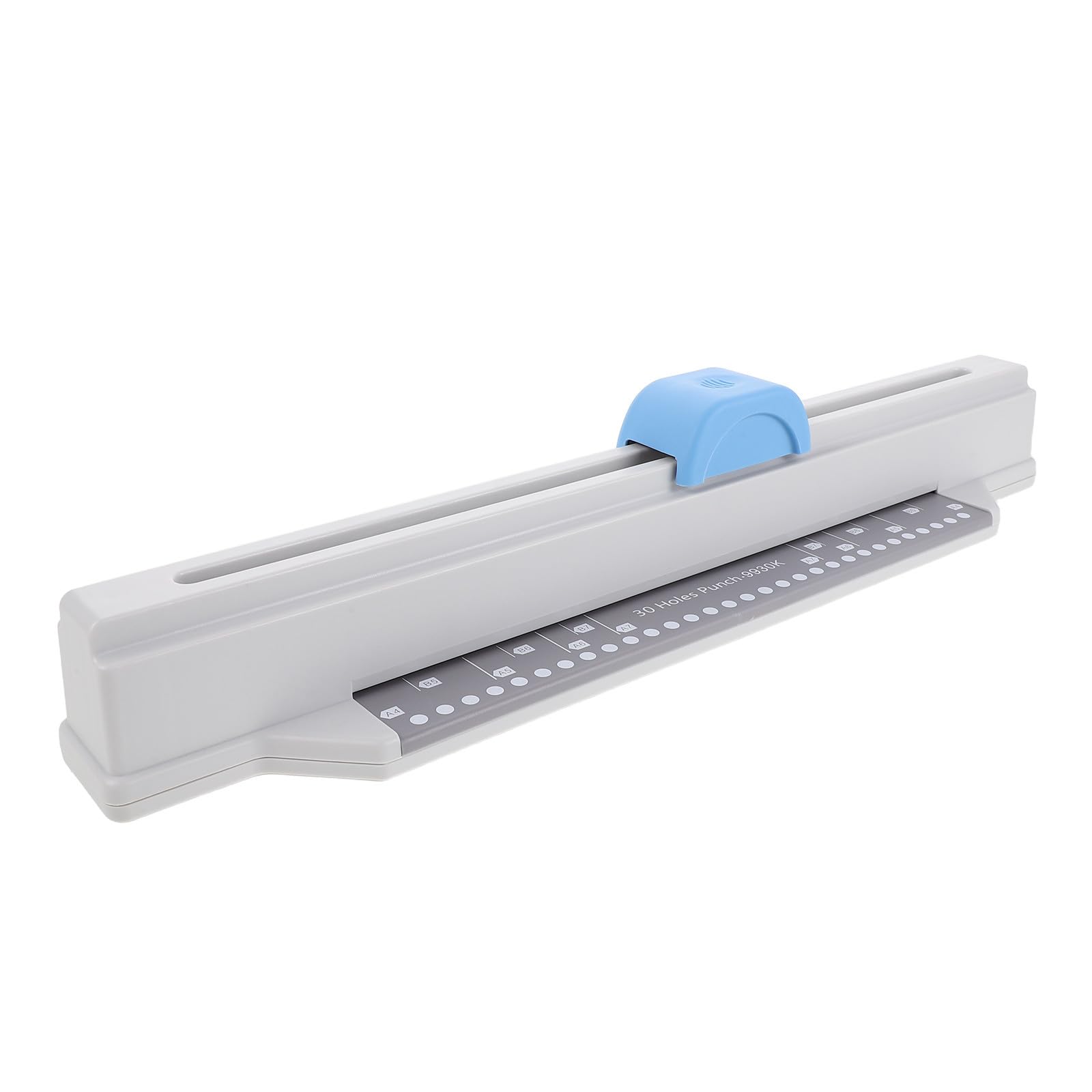 ULTECHNOVO 5 Fogli Perforatrice per Carta a 30 Fori Manuale Capacità 5 Fogli, Struttura in Abs e Metallo, Portatile e Facile da Usare per Ufficio e Studio