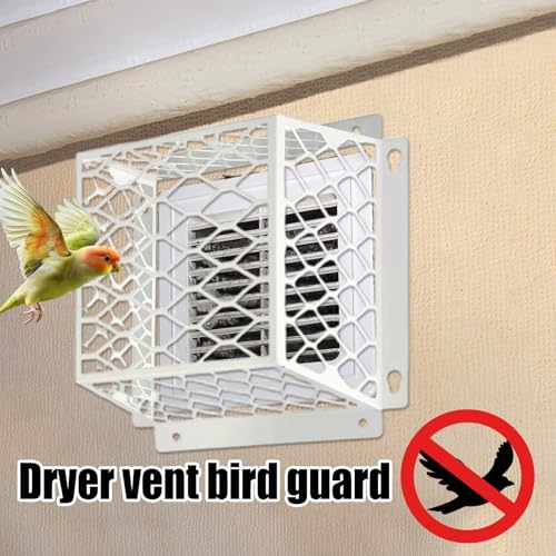 Protector de ventilación de secadora en acero galvanizado ultra resistente contra clima adverso 3