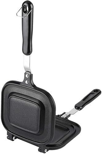 Miniatura 5 de Fdit Bandeja eléctrica antiadherente para hornear de doble cara, multifunción, tostadora para sándwich, máquina de desayuno, freír para cocina casera