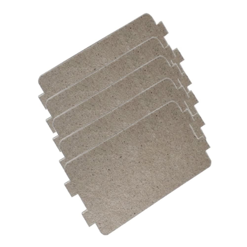 CTRLZS 5Pcs Thickened Wave Guide Spare Parts Accessories Cap Microwave Oven Cover Sheet Universal Repairing Mica Plate