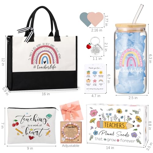 Image of Teacher Appreciation Gifts,Unique Teachers Birthday Christmas Basket Gift for Women Men,Thank You Best Teacher End of Year Gift for Teachers from Student