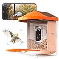 TYST Direct Smart Bird Feeder Camera - Solar Powered, AI Recognition, Auto-Record HD, Outdoor Bird Watching Experience
