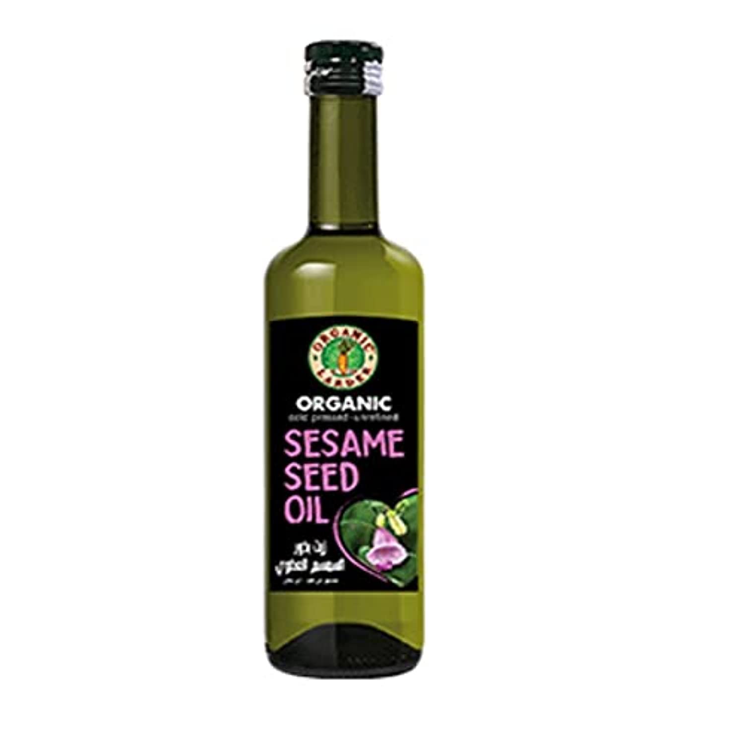 Organic Larder Cold Pressed Unrefined Sesame Seed Oil - 500ml