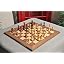 Walnut Board W/ Dgt Indian Rosewood Dubrovnik Chess Pieces