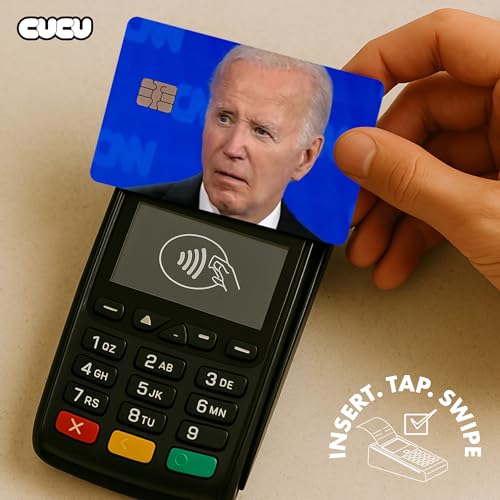 Joe Boden Credit Card Skin Debit Card Stickers for Key, Debit, Credit, Bank Card 4PCS Card Skin for Adults4