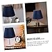 SEWACC Gold Lined Lampshade Inner Gold Outer Cloth Cover for Bedroom Table Floor Lamps Simple Style Light Shade Accessory for Home Decor Easy Tool Installation