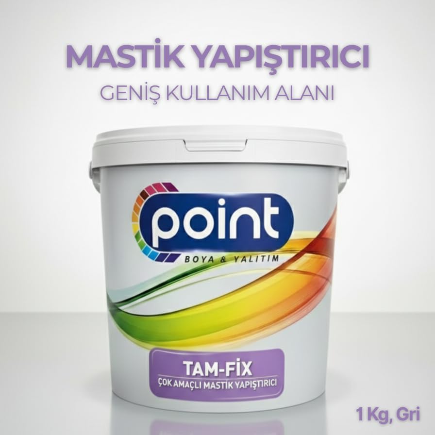 TAM-FİX - Çok Amaçlı Mastik Yapıştırıcı (Gri, 1kg) - Görsel 2