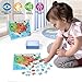 LELEMON United States Puzzles for Kids Ages 4-8,100 Pieces USA Fun America Animal Map Learning Educational Toys for Boys Girls