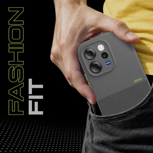 Image of AIBEX Premium Back Cover Case Compatible for Vivo V70 5G / Vivo V70 Elite 5G| Scratch & Drop Tested Shockproof Matte Texture Case with Soft Microfibre Lining | Slim Fit Cover with Anti-Scratch - Grey
