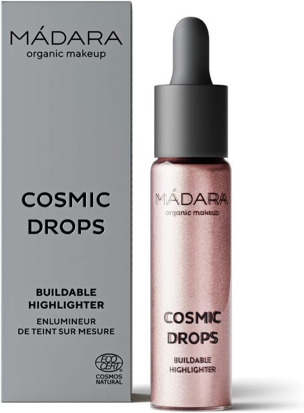 Mádara - Cosmic Drops Buildable Highlighter 13,5 ml - Cosmic Rose