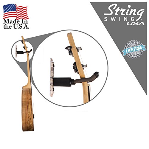 image for String Swing Ukulele Wall Mount Stand for Mandolin Ukele Banjo  Maha