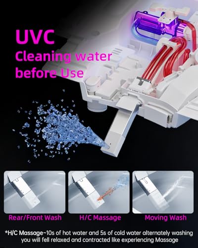 Luxury Smart Toilet with Bidet and Dryer