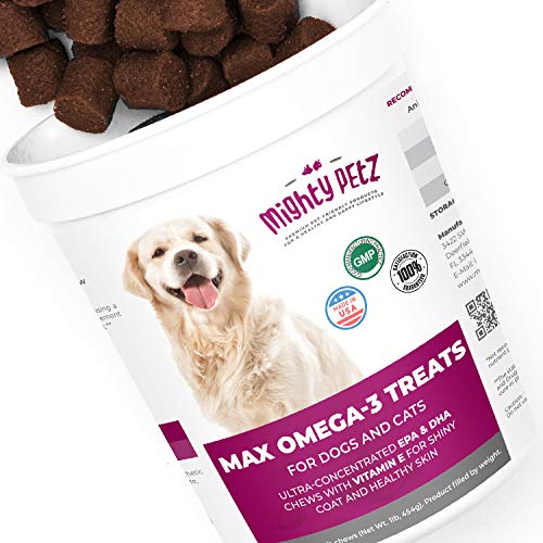 MAX Omega 3 for Dogs – Dog Fish Oil & Hip Joint Supplement