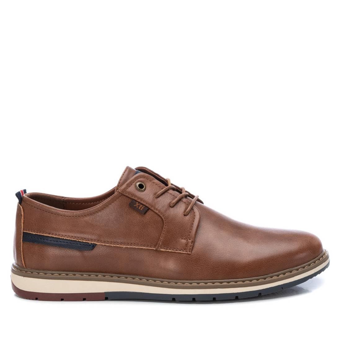 XTI - Men's Casual Shoes - Comfortable and Versatile Footwear - Casual Fashion, Camel 90, 8.5 UK