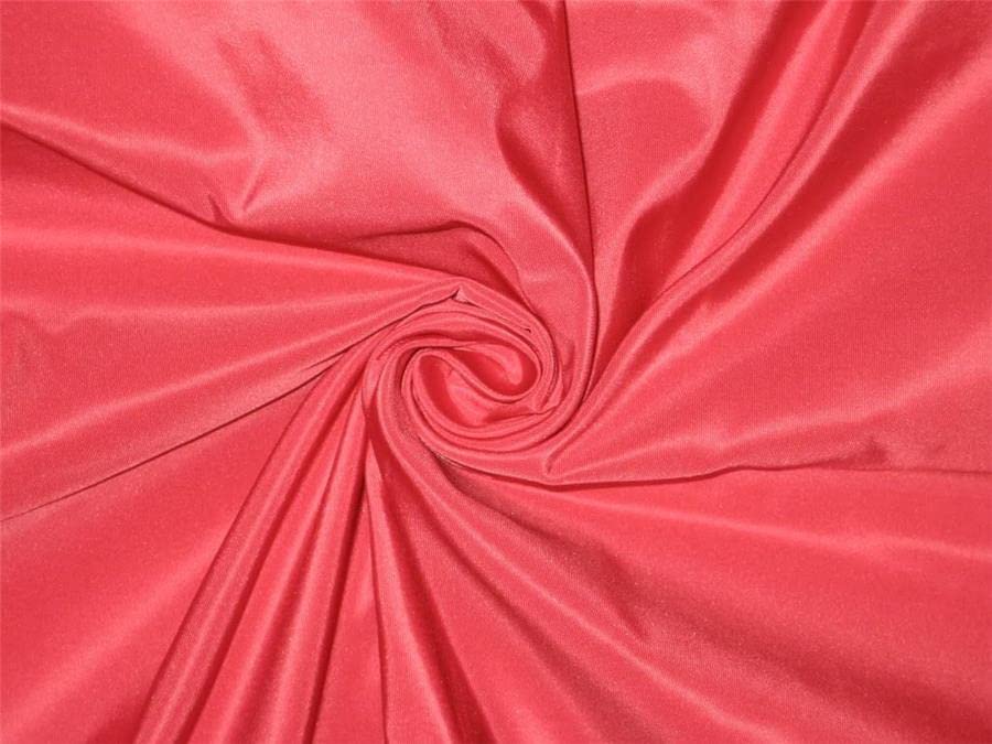 Tissu taffetas de soie rose bonbon au mètre largeur 137 cm couture mode