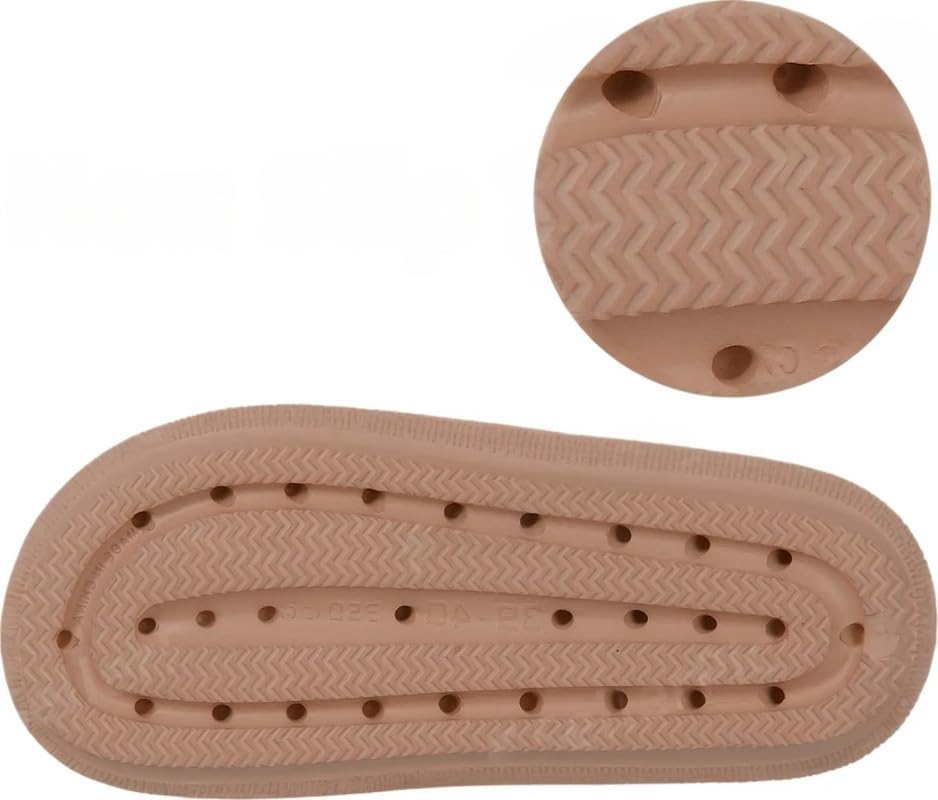 Image of Women Adjustable Open Toe Slide Sandals Classic Ultra Soft EVA Footbed Summer Designed to Fit Flat Buckle Sliders for Women & Girls