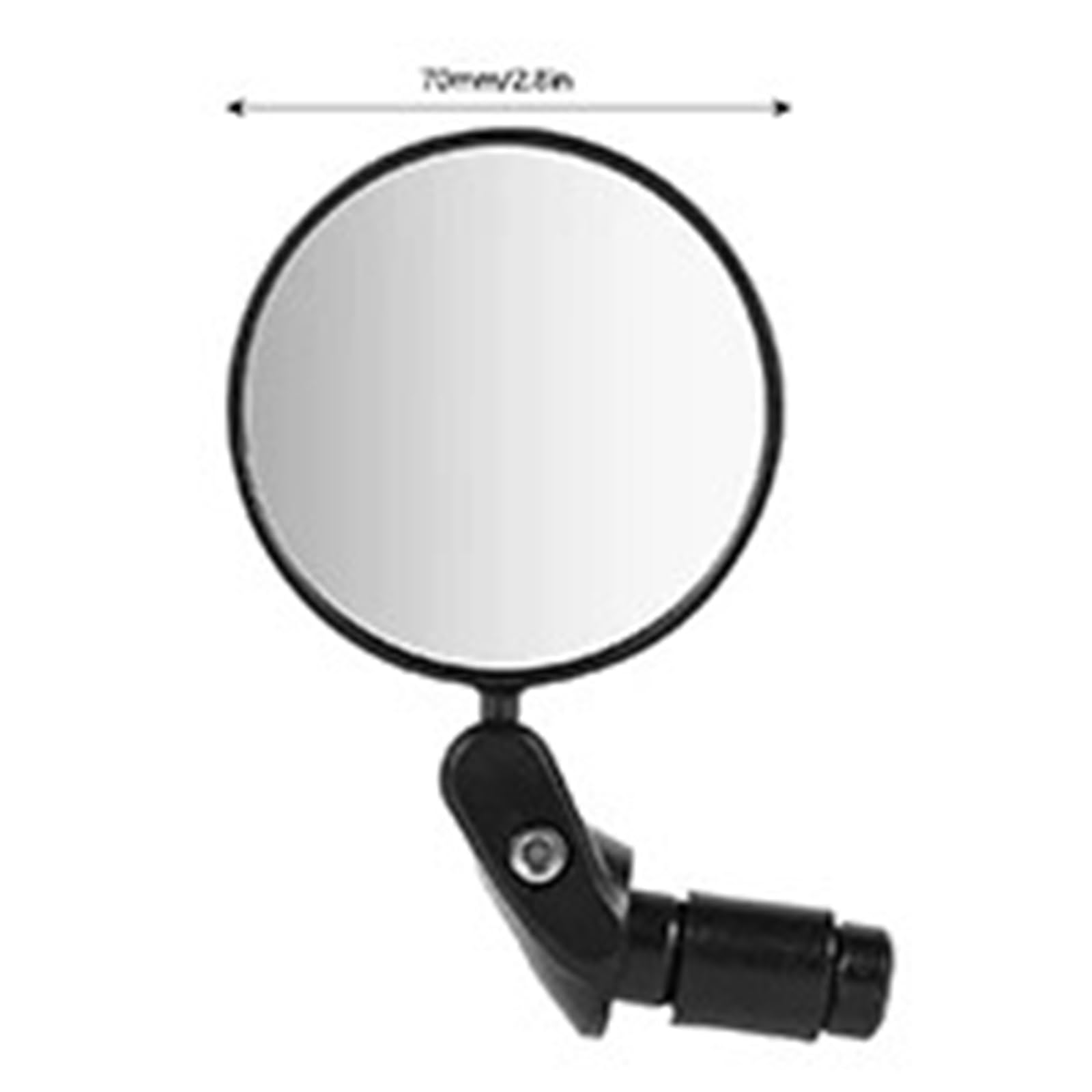 Lenker Rückspiegel Roller 2Pcs Rückspiegel Einstellbar 360 ° Drehbare Weitwinkel Radfahren Fahrrad Spiegel Für Universal Lenker