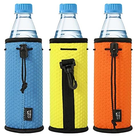 TAGVO Can Cooler Sleeves 3 Pack, Insulators Sleeves Standard Can Covers16 17 18 OZ, Beer Bottle Sleeves Coolers Holder, Non-slip Neoprene Can Coolier Sleeves Cover