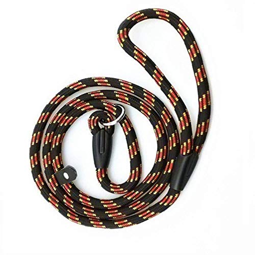 Preisvergleich Produktbild fish Nylon Haustier Leine Hundeleinen Hüftgurt Verstellbare Hundeleine Jogging Walking Rope Hundehalsband Haustierzubehör, Schwarz, 120 cm