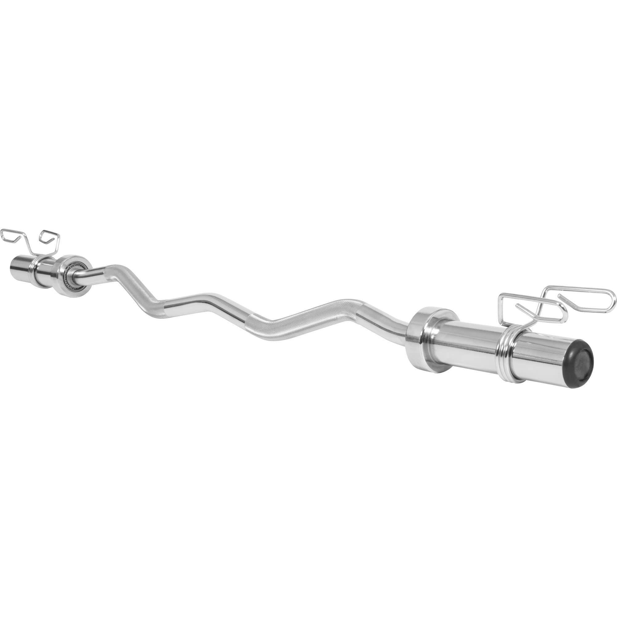 Gorilla Sports Barra de Curl Tipo Olímpico 120 cm