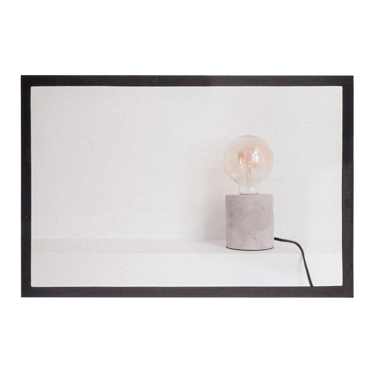 Paillasson Lampe de Chevet Grosse Ampoule Fabulous tapis d'entrée chic 60x40cm