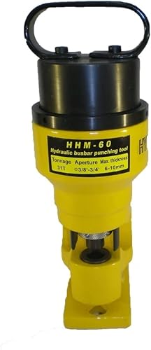 Miniatura 4 de Herramienta de perforación hidráulica M-60 de cobre de la herramienta de perforación de la barra de autobús del agujero del agujero de la barra