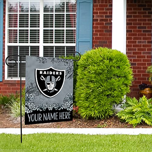 Image of Rico Industries NFL Standard /Primary Personalized 13 inch x 18 inch Double Sided Garden Flag